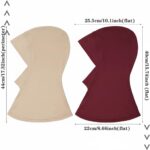 Comfort 3-Pack Instant Hijab Set – Ready-to-Wear Slip-On Hijabs for Women – Lightweight, Stretch Jersey Headscarves – Modest Muslim Fashion Essentials - Image 4