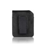 TDG Flip Phone Belt Pouch for Samsung Galaxy Z Flip 7/6 / 5/4 | PU Leather Mobile Holster with Rotating Belt Clip, Pen Holder & Magnetic Closure | Waist Phone Case for Men (Black) - Image 5