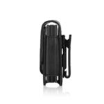 TDG Flip Phone Belt Pouch for Samsung Galaxy Z Flip 7/6 / 5/4 | PU Leather Mobile Holster with Rotating Belt Clip, Pen Holder & Magnetic Closure | Waist Phone Case for Men (Black) - Image 6