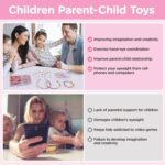 Satmarhz Jewellery Making Kit for Girls, Colorful Bracelet Making Set for Kids DIY Craft Necklace Making, Activity Toys for Girls Age 6-12 Years Old - Image 5