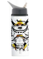 Anime Itachi Printed Aluminum Water Bottle 600ml - Ultimate Shinobi Gear(Grey Nozzle Sipper_43) - Image 3