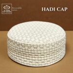 AL INAM ICH Style Reversible Islamic Prayer Cap Premium Embroidered Namazi Topi Muslim Cap (Model No: R-72) Fabric - Image 3