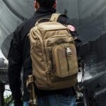 PROBEROS® Nylon First Aid Pouch for Medical Emergency Kit, Heavy Duty and Large Capacity Military Grade Rip-Away Ifak Pouch for Sports, Hiking, Camping, Traveling (Bag Only), Brown - Image 6