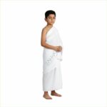 Premium 100% Cotton Ihram for Kids (Ages 4–8 Years) – 30×60 Inch|Plain Weave, Densely Woven, Opaque | Ehram, Ahram for Hajj & Umrah - Image 6