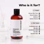 Underated 8% Glycolic Acid Toner for Skin with 1% Salicylic Acid, 1% GDL & AHA BHA PHA Formula | For Women & Men | For Oily & Acne Prone Skin | Face & Body Exfoliating Toner | 200 g - Image 4