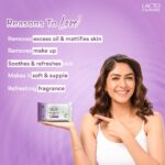 Lacto Calamine Oil Control Face Wipes 30N each- Pack of 3 | Makeup Remover Wipes | Wet Tissue for Face With Neem, Aloe Vera & Niacinamide | Wet Wipes for Women & Men | Pararben & Alcohol Free - Image 3