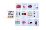 Thick Wipe & Clean Activity Based Flags Flash Cards-Age 2-5 Yrs,36 Double Sided with Cultural Facts,Montessori Toys,Educational Preschool Learning for Toddlers & Kids,for Language_Skills - Image 5
