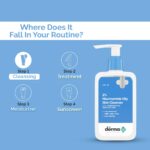 The Derma Co 2% Niacinamide Oily Skin Cleanser for Sensitive, Oily & Combination Skin 125 ml Non-Irritant | 100% Soap-Free | Non-Drying | Gently Cleanses Makeup | With 0.1% ww Salicylic Acid - Image 5