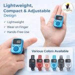 3203 Digital Finger Mala Jap Counter Ring with LED Display | Rechargeable Tasbih Tally Counter | Digital Counter for Mantra Jap, Zikr, Meditation & Dhikr | Counts Up to 99999 - Image 5