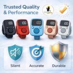 3203 Digital Finger Mala Jap Counter Ring with LED Display | Rechargeable Tasbih Tally Counter | Digital Counter for Mantra Jap, Zikr, Meditation & Dhikr | Counts Up to 99999 - Image 8