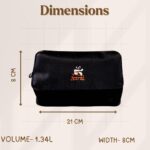 Travel Likes Me Waterproof Travel Organizer Bag - Essential Toiletry Pouch for Men & Women, Grooming Kit, Vanity Organiser, Luggage Kits, Bathroom Storage, Hygiene and Travel Gear - Image 3