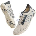 Water Shoes Mens Quick Drying Aqua Shoes Beach Pool Shoes Mesh Slip On - Image 3