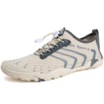 Water Shoes Mens Quick Drying Aqua Shoes Beach Pool Shoes Mesh Slip On - Image 8