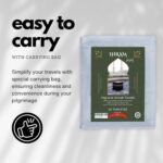 Ihram Clothing for Men Umrah | Ehram Ahram for Men for Hajj and Umrah - 2 Towels - Hygienic Natural 100% Cotton Towels 100cm x 220cm - Image 7