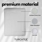 Ihram Clothing for Men Umrah | Ehram Ahram for Men for Hajj and Umrah - 2 Towels - Hygienic Natural 100% Cotton Towels 100cm x 220cm - Image 8