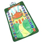 Club Bollywood®Kids Prayer Mat Praying Educational Mat Muslim Prayer Rug for Kids Green| | Religion & Spirituality |• |1 Kids Prayer Rug - Image 4