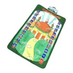 Club Bollywood®Kids Prayer Mat Praying Educational Mat Muslim Prayer Rug for Kids Green| | Religion & Spirituality |• |1 Kids Prayer Rug - Image 6