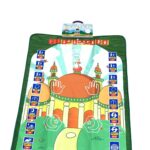Club Bollywood®Kids Prayer Mat Praying Educational Mat Muslim Prayer Rug for Kids Green| | Religion & Spirituality |• |1 Kids Prayer Rug - Image 7