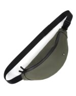 Destinio Waist Bag for Man Woman - Anti Theft, Waterproof Zippers and Back Pocket - Large Travel Waist Pouch, Fanny Pack, Belt & Hip Bag for Men, Women for Hiking, Passport, Gym (Olive Green) - Image 3