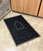 Aim Emporium Fabric Cotton Prayer Mat for Traveling (Black) Size : 110 cm X 65 cm. - Image 3