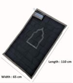 Aim Emporium Fabric Cotton Prayer Mat for Traveling (Black) Size : 110 cm X 65 cm. - Image 4
