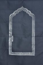 Aim Emporium Fabric Cotton Prayer Mat for Traveling (Black) Size : 110 cm X 65 cm. - Image 5