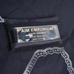 Aim Emporium Fabric Cotton Prayer Mat for Traveling (Black) Size : 110 cm X 65 cm. - Image 7