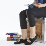 NuFoot Mary Janes Women's Shoes, Best Foldable & Flexible Flats, Slipper Socks, Travel Slippers & Exercise Shoes, Dance Shoes, Yoga Socks, House Shoes, Indoor Slippers, Black, Extra Large - Image 5