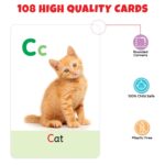 My First Vocabulary,Spatial Awareness Flash Cards for Kids(Combo of 3):Alphabets,Numbers,Hindi Varnamala,108 Cards for Preschoolers & Toddlers 2-6 Years,Learning Guide&Activities Included - Image 6