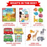 Einstein Box for 2-Year-Old Boys/Girls | Gift Toys for 2-Year-Old Kids | Board Books and Fun Games | Learning and Educational Toys and Games | - Image 3