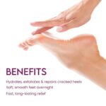 Jovees Herbal Foot Care Cream & Scrub | 2-in-1 Formula for Rough, Dry & Cracked Heels | Moisturizing Heel Repair with Jojoba & Sesame | Foot Cream for Men & Women - 100g - Image 4