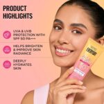 RENEE Everyday Face Bright Brightening Sunscreen SPF 50 PA+++ | In-Vivo Tested | With Niacinamide, Hyaluronic Acid & Glutathione | Broad Spectrum UVA & UVB Protection | Hydrates & Protects Skin | 50ml - Image 3