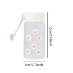 Little Daisy Matte Cup Creative 500ml Water Bottle for Biking Sports Fitness| Sports Equipment | Outdoor Sports Gear | Exercise Gear - Image 4