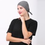 Pure Cotton Turban Design Muslim Women & Girls Under Hijab Cap - Image 3