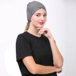 Pure Cotton Turban Design Muslim Women & Girls Under Hijab Cap - Image 4