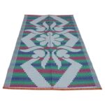 6x6 Ft Plastic Chatai Mat – Large Reversible Floor Mat for Sleeping, Prayer & Picnic – Durable & Lightweight Multi-Color Mat for Home and Travel - Image 4