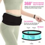 PALAY® Slim Running Belt Bag with Hook Elastic Open Waist Bag for Keep Phone, Keys, Earbuds, Waist Bag with Large Capacity Running Waist Pack for Workouts, Exercise, Cycling, Travel - Image 4