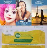 LADY HAWK Pack of 1 Eco Hygiene Bath Wet Wipes Towelettes. Large size Easy Bath Wet Wipes for Adults, Patients and Baby. (10 Pulls/Pack)-Microwaveable - Image 4