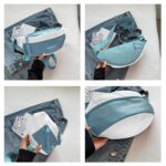 WILDHORN Sling Bag for Men & Women | Water-Resistant Crossbody Waist Bag with Adjustable Strap | Stylish Travel, Daily & Casual Sports Chest Bag (Blue) - Image 4