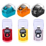 6-Pack Digital Tally Finger Counter with Led, Colorful Tasbeeh Tasbih 5-Digits Counter Clickers with Led Light, Carry Ring, Individual Hard Case for Muslims Pray Knitting Track Golf Lap - Image 9