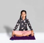 NEXTGO Floor Mat Puja Aasan 2Feet x 2Feet | Velvet Makhmal Fabric Microfiber Filling Floor Aasan for Dinner, Puja, Meditation, Garden, Yoga Mat for Home Office Ghar | Pack of 1 Dark Purple - Image 6