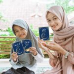 99 Names of Allah Flashcards Quran Verses Asma UI Husna Cards Eid Al Adha Learning Cards in Arabic and English Eid or Ramadan Gifts for Family Friends 5.7×3.1 Inches(Blue and Gold) - Image 8