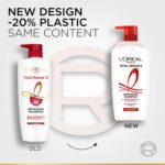 L'Oreal Paris Total Repair 5 Shampoo, For Repairing 5 Signs Of Damaged Hair, With Keratin Xs | 800Ml - Image 3