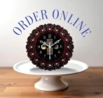 BHATI Traders Islamic Makka Madina Wall Clock We_Wall_066Brown - Image 4