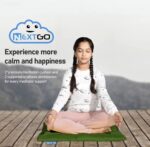 NEXTGO Floor Mat Puja Aasan 2Feet x 2Feet | Velvet Makhmal Fabric Microfiber Filling Floor Aasan for Dinner, Puja, Meditation, Garden, Yoga Mat for Home Office Ghar | Pack of 2, English Green - Image 6