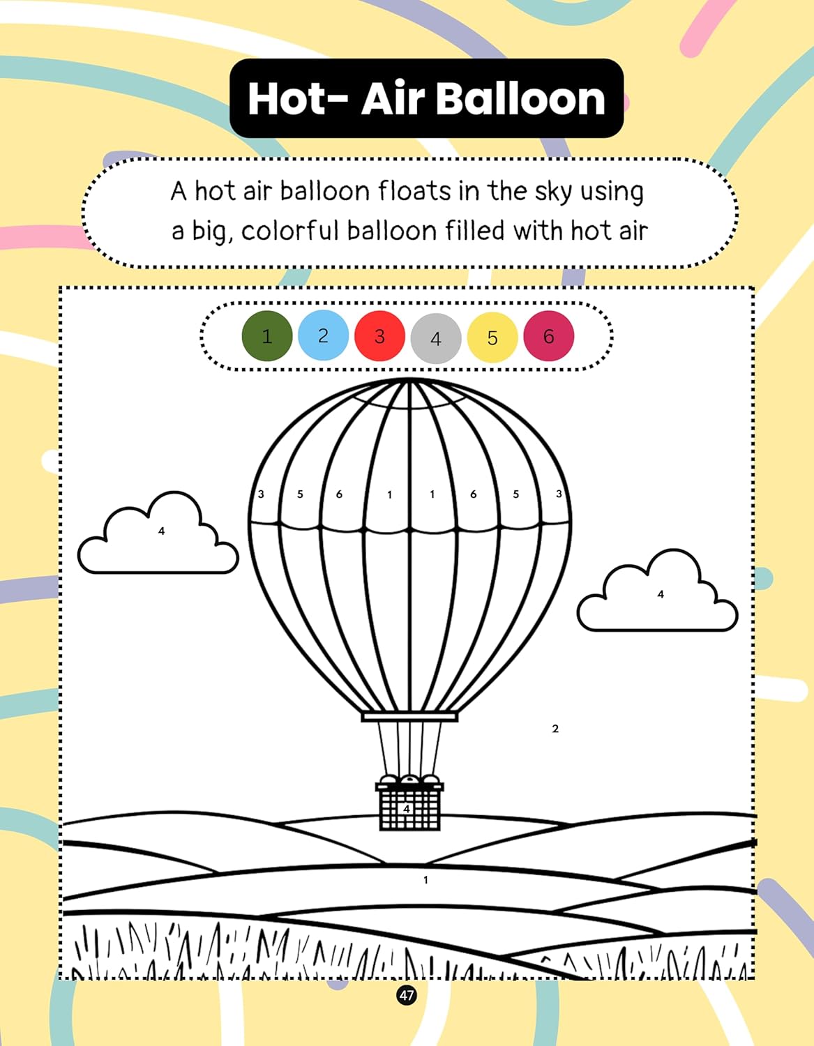 Crayon Colouring Book for Brilliant Kids - 5 to 6 Years Old - Coloring Activity Book for Kids | Brain Boosting Number Coloring to Nurture Young Minds ... for Kids, Boys & Girls | Nature Coloring - Image 7