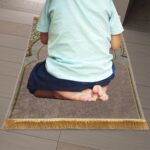 MYADDICTION Children Prayer Mat Padded Portable Toddlers Prayer Carpet for Ramadan Gifts Camel - Image 3