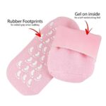 Silicone Socks for Women, Crack Heel Repair Socks, Spa Gel Socks for Women, Silicon Socks, Silicone Socks for Men, Foot Hydration Socks Vitamin E-Multicolour (Pink) - Image 4