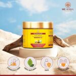Kumkumadi Sunscreen 50gm, Ayurvedic Sun Shield with Saffron, Aloe Vera & Licorice, Sun Protection Without White Cast, Non Greasy, No Chemicals or Fragrance - Image 8