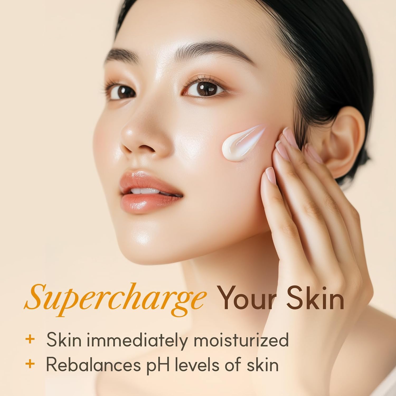 The Face Shop Rice & Ceramide Moisturizing Cream with Rice Extracts for Skin Brightening | Ceramide Moisturizer For Skin Barrier Repair | Paraben & Paraffins Free, Korean skin care products, 50ml - Image 4
